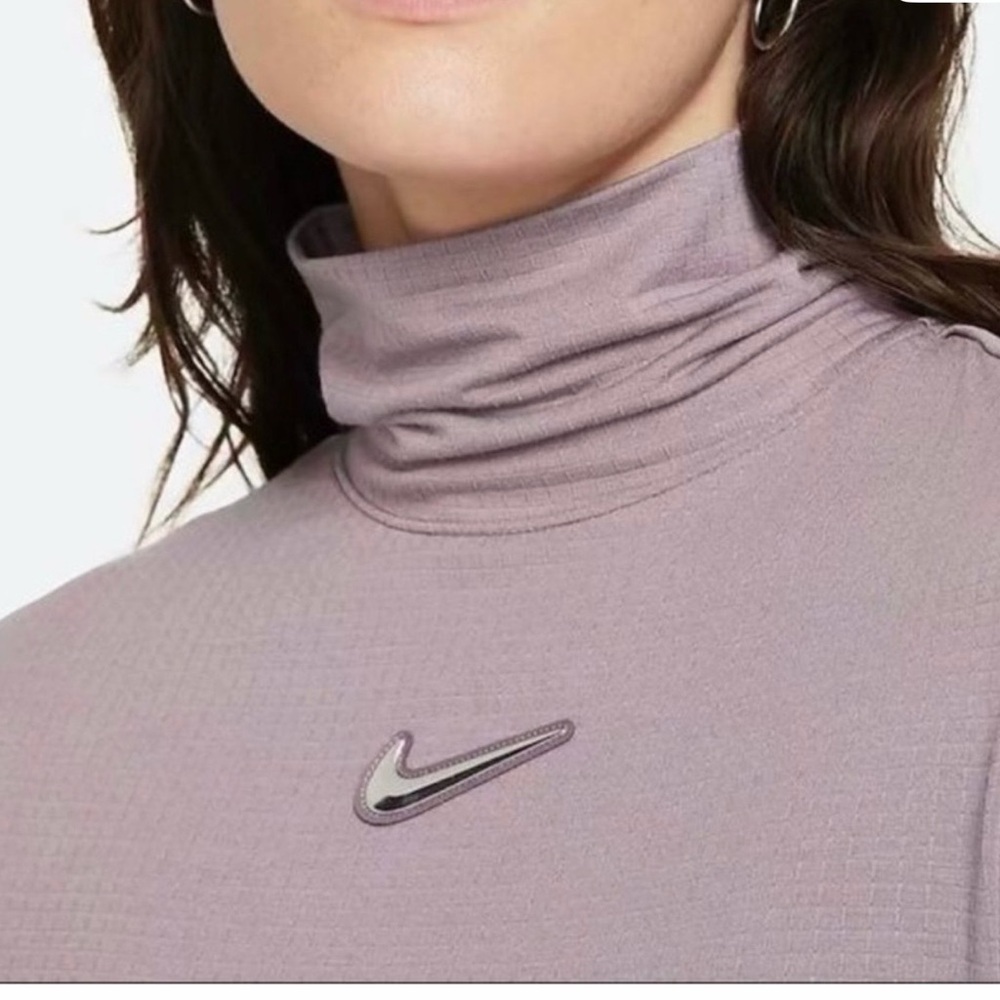 Nike Women's Soft Purple Long Sleeve Dress